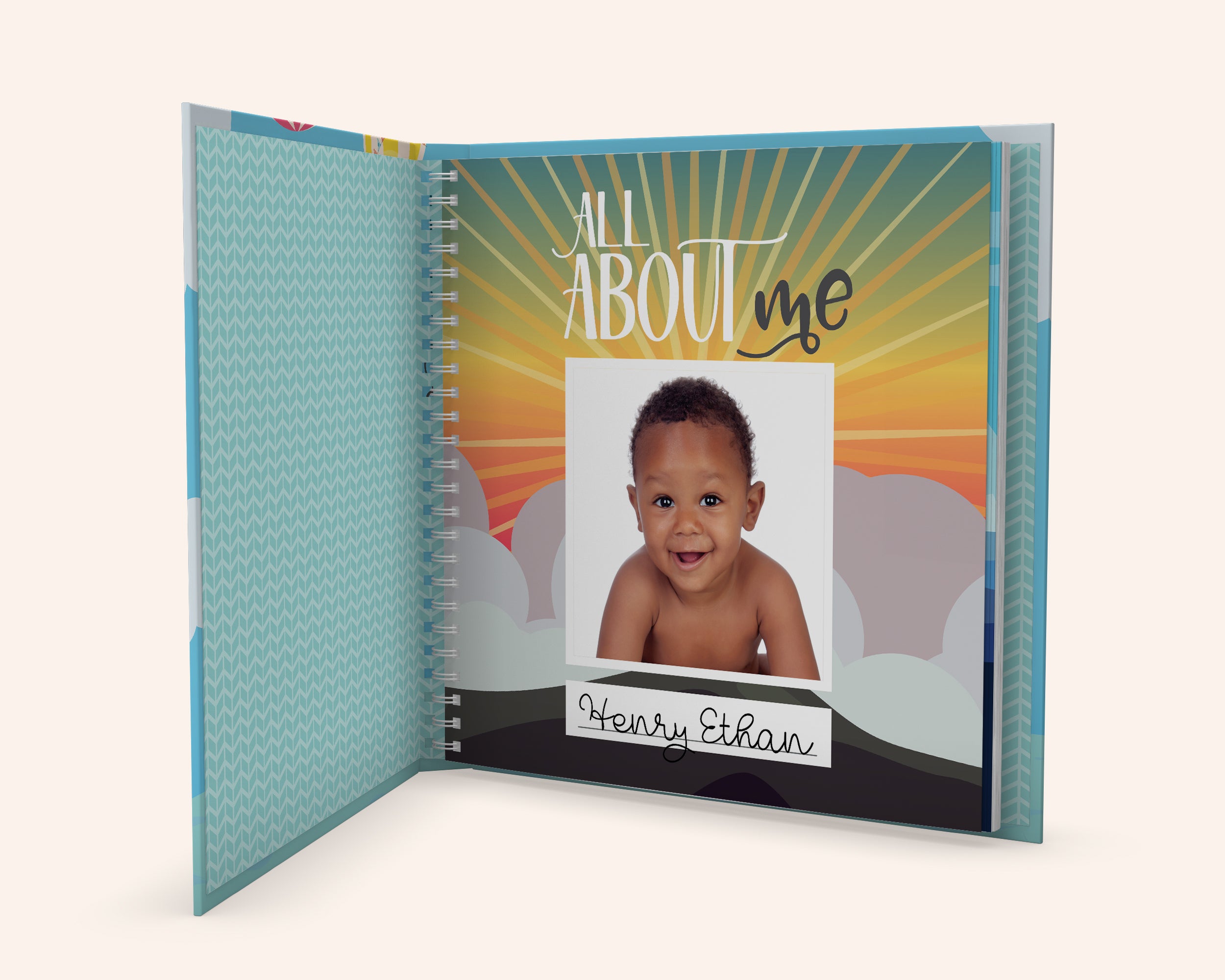 Baby Boy Gifts Baby Memory Book Woodland Theme (First Years